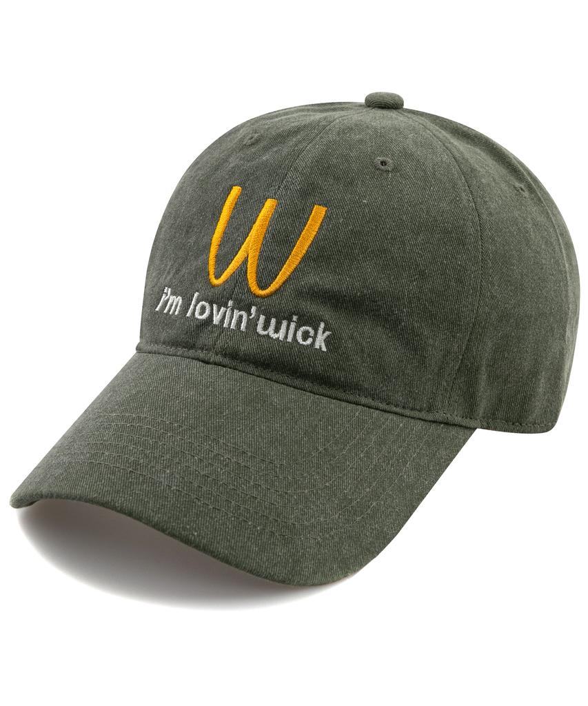 Кепка с пигментом Wig Im Lovin - Хаки