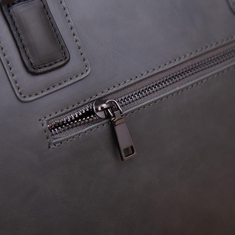 Мужская сумка через плечо Business Commuter Messenger Bag 14 дюймов Компьютерная сумка Швейный износостойкий портфель