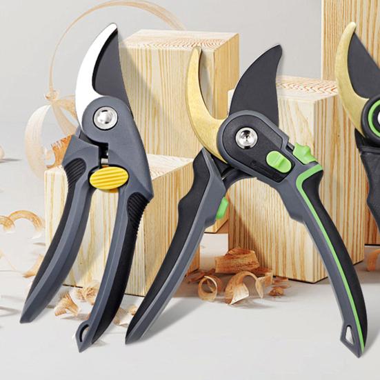 Секатор с острым жестким лезвием Эргономичная конструкция ручки Универсальное применение Садовые ножницы Ножницы для обрезки