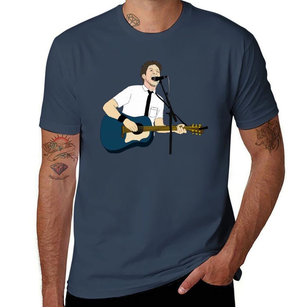 Frank Turner T-shirt Anime T Shirts Oversize T Shirt Man Cotton G Man T Shirts For Men T-shirt