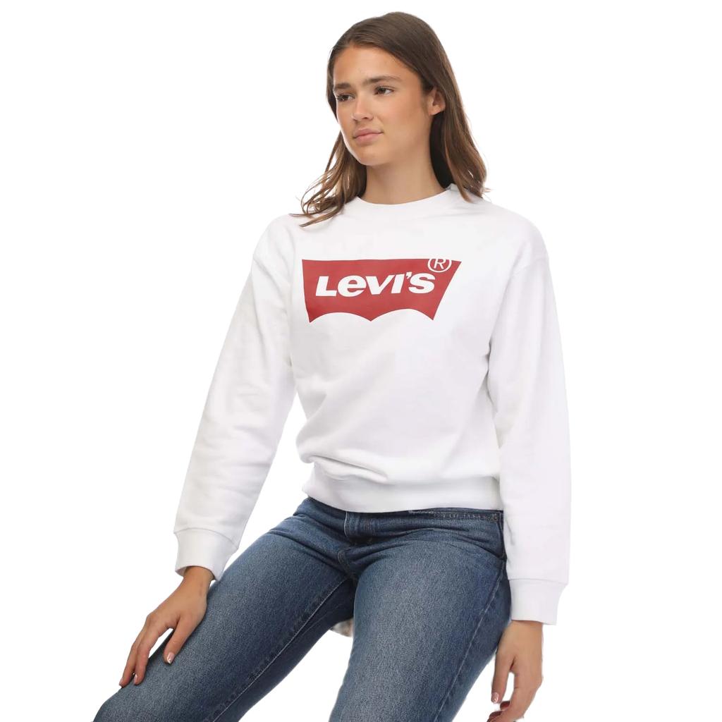 Levis Womens/Ladies Graphic Crew Neck Standard Sweatshirt