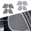 Для Lexus NX 250 260 350h 350 F 2024 Нержавеющая сталь Внутренние крышки аудиодинамиков дверей автомобиля Наклейки-молдинги для стереосистемы 4 шт.