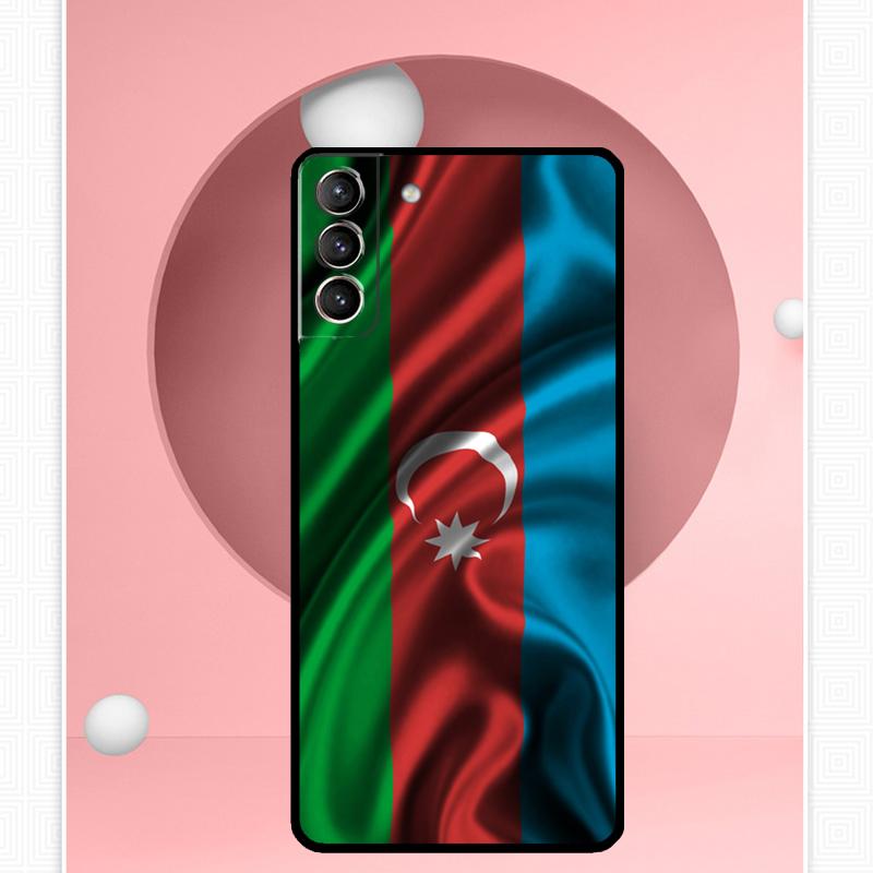 Чехол с флагом Азербайджана для Samsung Galaxy S22 S23 S24 Ultra Note 20 10 S8 S9 S10 Plus S21 S20 FE, мягкий чехол