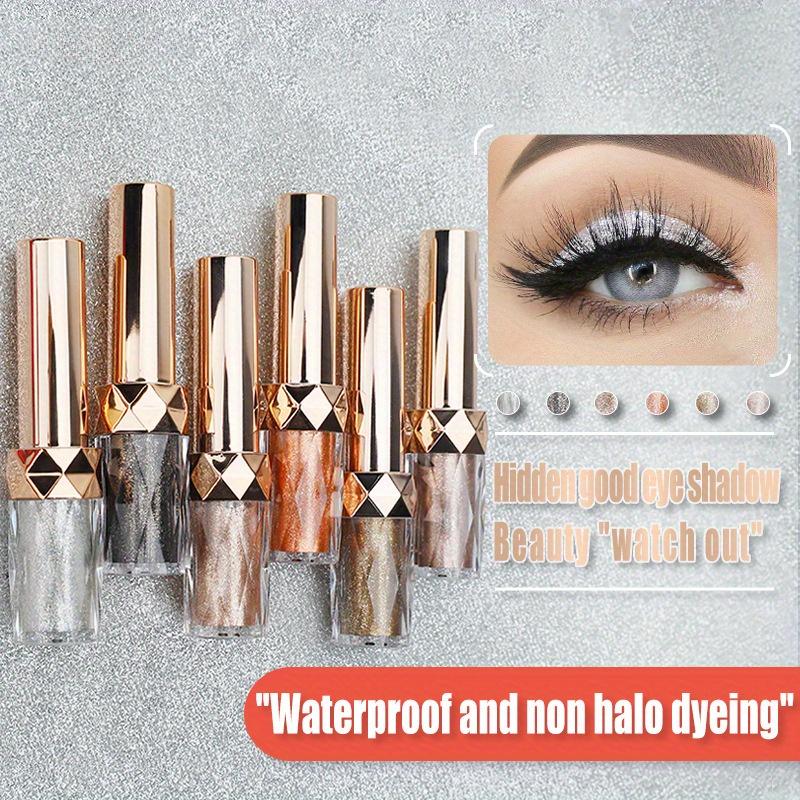 Liquid Eyeshadow Waterproof Pearlescent Eye Makeup Moisturizing Eyeshadow Liquid