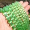Бусины опаловые светло-зеленого цвета с кошачьим глазом 4/6/8/10/12 мм, натуральный камень, стеклянные бусины для самостоятельного изготовления ювелирных изделий, браслетов, аксессуаров, 15 дюймов
