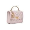 Charles & Keith Gift Box Style With Wing Chain Bag Quilted Small Square Bag Women Handbags Cotton-Candy-Pink CK17-50701608-A