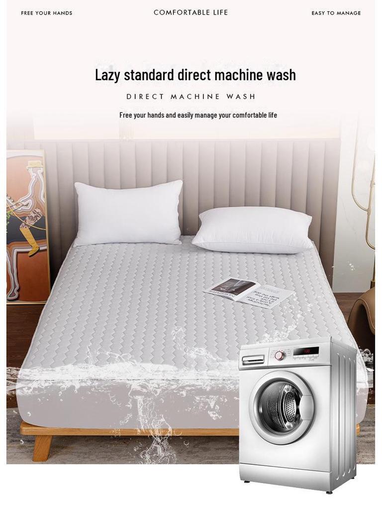 Защитный чехол для матраса Duo Xi Sanded: Моющийся чехол для односпальной кровати или спальни