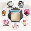 With Lids Ice Cream Pints Cup Storage Jars For Ninja Creami  for NC201UK/NC201/NC200/NC100 Series