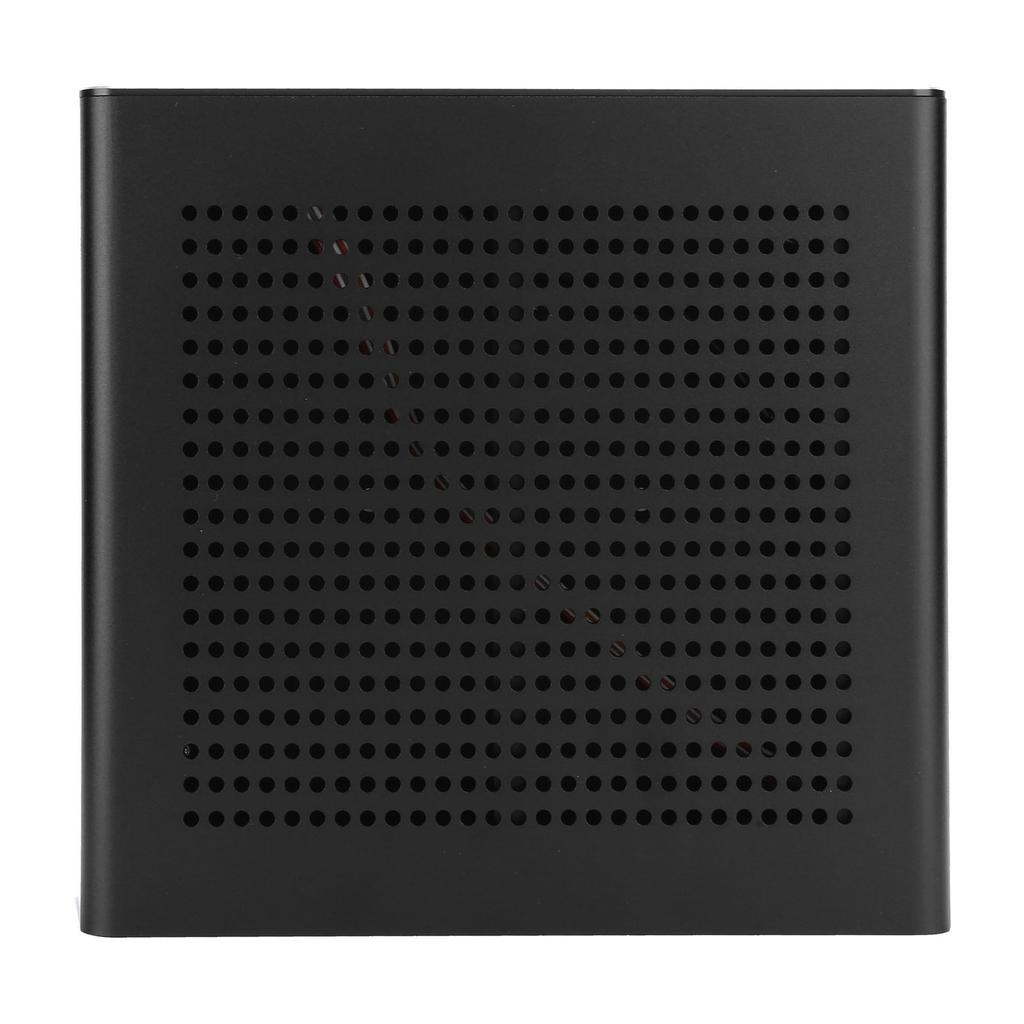G60S Корпус HTPC Полностью алюминиевый Блок питания ATX Корпус ITX для настольного компьютера(Серебряный USB2.0)