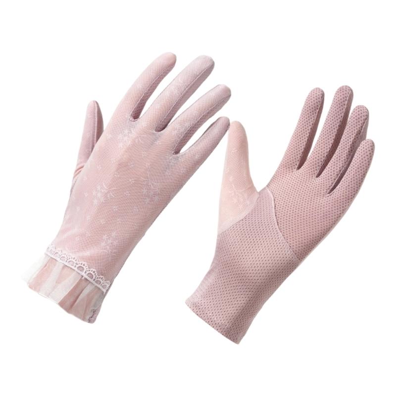 1pair Light weight Outdoor Gloves Touchscreens Functionality Antiskid Gloves for Driving and Cycling