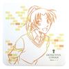 Detective Conan Kazuha Water-Absorbent Coaster, Square, Ceramic, Approx. 10cm, Line Art, Tableware, Goods, Miscellaneous Goods, 034589