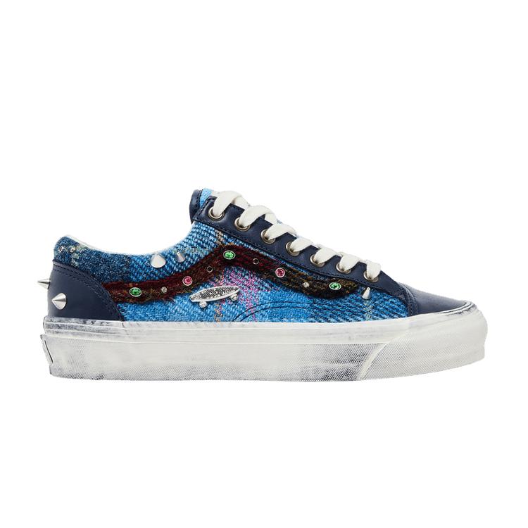 Мужские кроссовки Harris Tweed x Vans Old Skool 'Blue Multi'