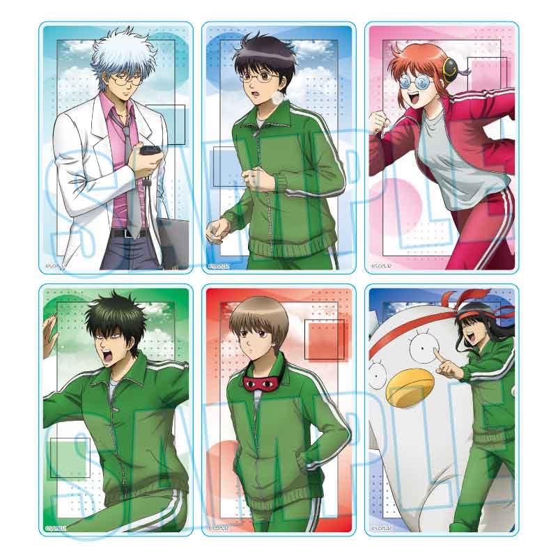 Bell House 3rd Year Z Class Ginpachi Sensei Random Acrylic Card Marathon Tournament 1 Box W55 x H90mm Acrylic Approx.