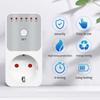 TM04 Electronic Timer LED 16A 1h-10h Countdown Timer Switch Socket Outlet Plug-in Time Control for Kitchen Electric Appliance