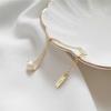 Korea 925 Sterling Silver Natural Freshwater Pearl Thin Bracelet for Women Simple Temperament Accessories Hand Accessories