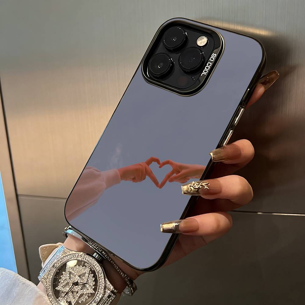 Lesbian LGBT Rainbow Pride For iPhone 17 16 15 14 13 12 11 Pro Max XS 17 Air Silicone Colored Silver Bumper Cover