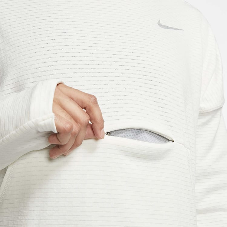 Nike Толстовки Женские Белые С Капюшоном Умеренные Подделка Под Две Части CJ0584-133