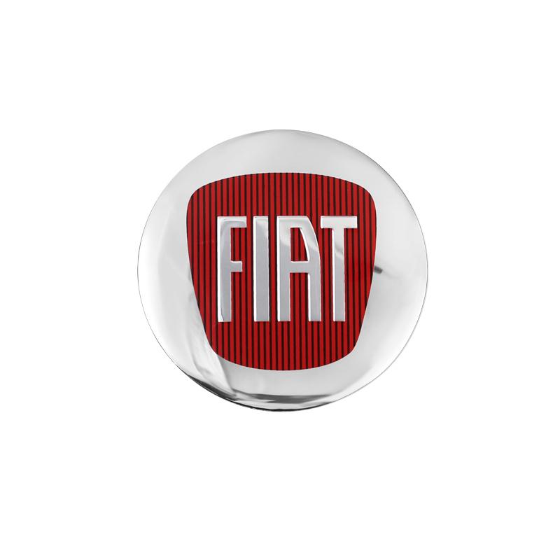 4Pcs Car Wheel Stickers 56mm Auto Center Hub Cap Decal For FIAT Abarth 500 Tipo FR Panda Argo Freemont Viaggio Bravo Punto Doblo