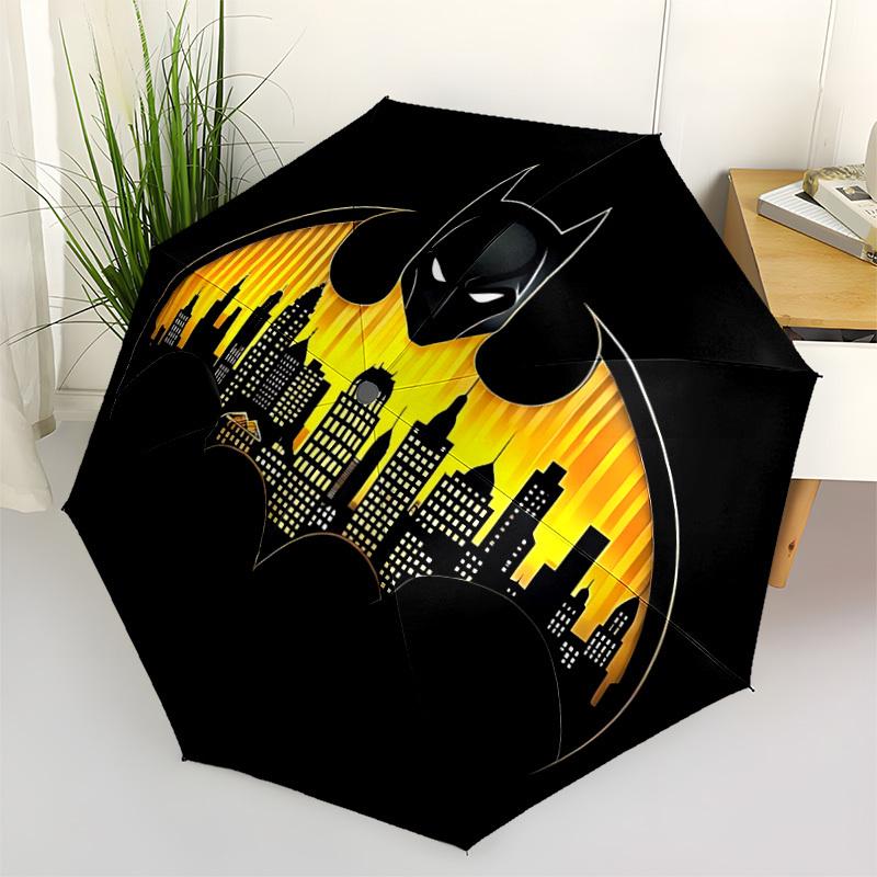 1pc Batman Logo Automatic Open/Close Umbrella, Christmas Gift for Men Women, Daily Travel Outdoor Use yy251101180