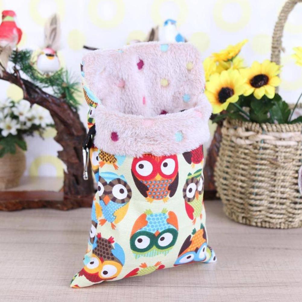 Warm Hamsters Bed Nest Pet Sleeping Bag for Squirrels Guinea Pigs Parrots Small Animals Winter Mat House Cage