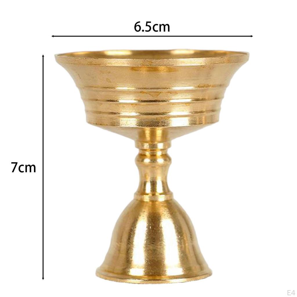 Лампа гхи, держатель для масла, подставка для свечи, благоприятное масло для ужина