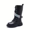 Autumn Winter Knee High Boots Girls Older Kids