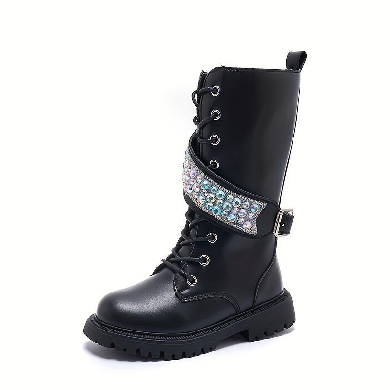 Autumn Winter Knee High Boots Girls Older Kids