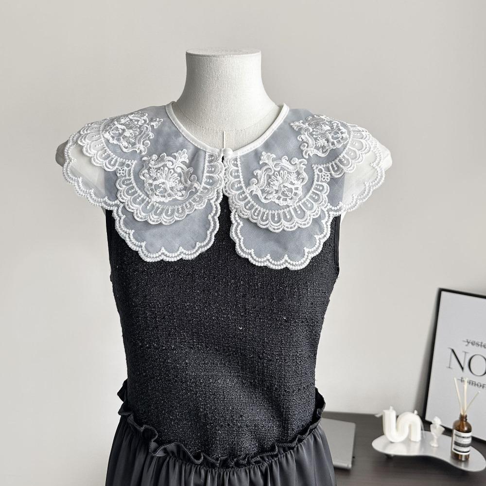 Женская одежда Женский кружевной воротник Детская одежда Платье Блузка Декор Съемная рубашка