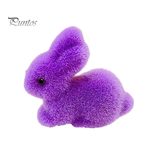 Пасхальный кролик орнамент привлекательный красочный пенопластовый кролик орнамент для внутреннего и наружного праздничного украшения