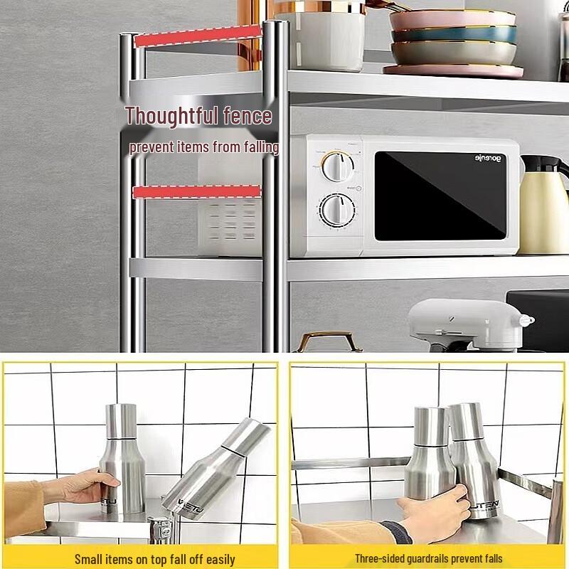 Modern Stainless Steel Kitchen Storage Rack