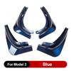 4 шт. автомобильные передние задние брызговики для Tesla Model 3 Model Y 2022 брызговики крыло модель Y 2023 автомобиль