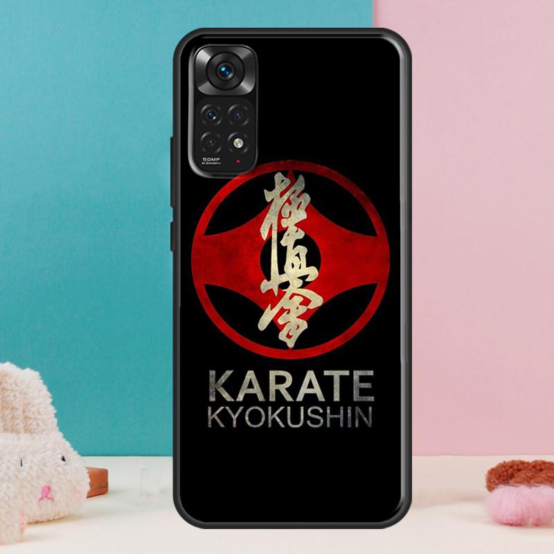 Чехол-символ Каратэ Киокушинкай для Xiaomi Redmi Note 14 13 Pro 12 11 9 10 9S 10S 11S 12S Redmi 14C 13C 10C 12C
