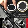 Car Multimedia Big Knob Covers Button Trim Control for BMW F10 F20 F30 IDrive Car Accessories Interior