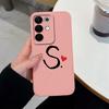 Простой Чехол для Телефона с Узором из Букв Для Oppo Realme C85 Pro C75 C75x C73 C71 C67 C65 C63 C61 C55 C53 C51 C35 Квадратный Матовый Силиконовый Противоскользящий Чехол