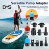 Комплект адаптеров для надувного SUP-насоса, адаптер для лопастной доски, клапан воздушного компрессора, набор насадок-преобразователей для надувной лодки, кровати для серфинга