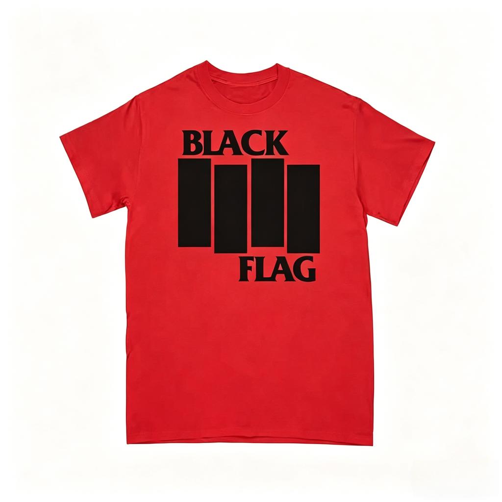 Black Flag American Pure Punk Rock Band Casual Unisex Cotton Tshirt Women Brand Unisex Outdoor Fashion Leisure