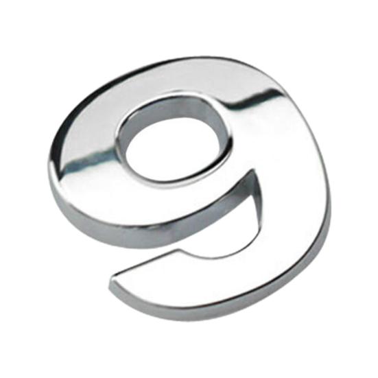 Самоклеящаяся авто наклейка с номером и буквой, автомобильный значок, наклейки, эмблема, украшение