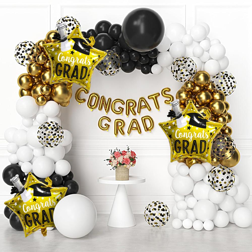 Starlight Sparkling Graduation Star Balloon Set, Graduation Season Foil Balloons, Graduation Ceremony Graduation Party Graduation