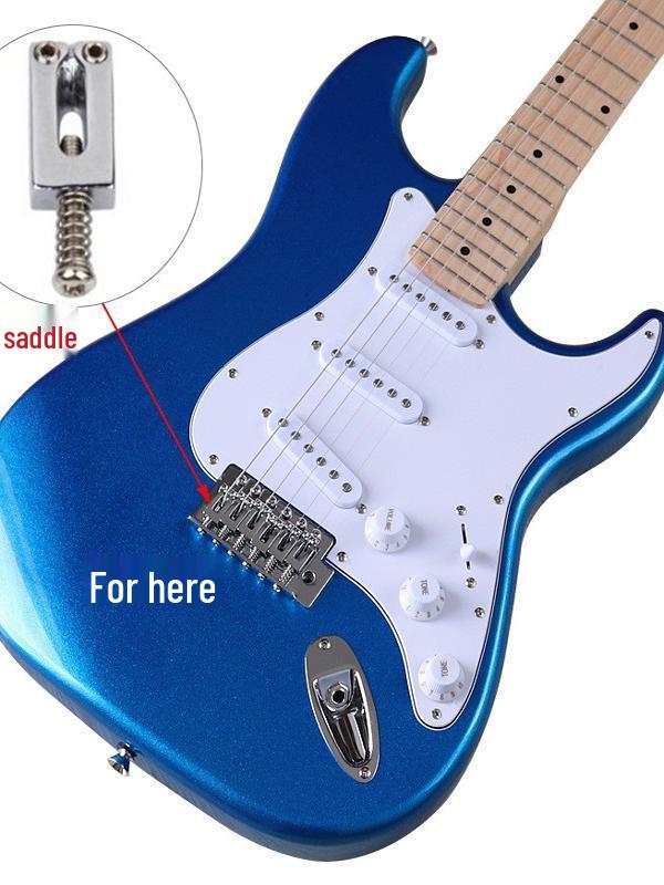ST Электрогитара Тремоло-бридж Седло Струнодержатель Аксессуары