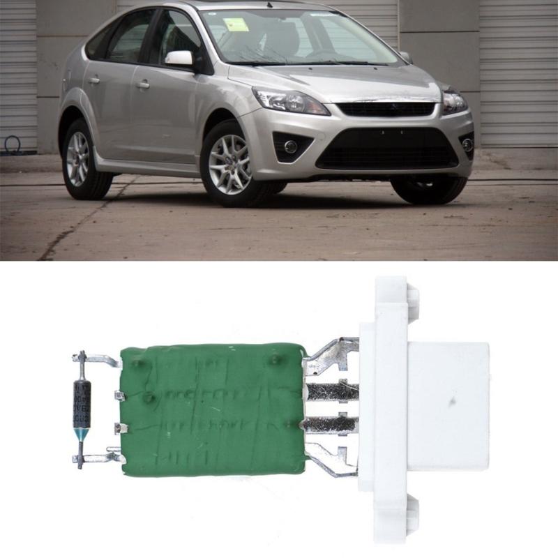 Резистор нагревателя вентилятора автомобиля, сменный резистор вентилятора нагревателя двигателя для Fiesta Focus 1325972, резистор управления вентилятором