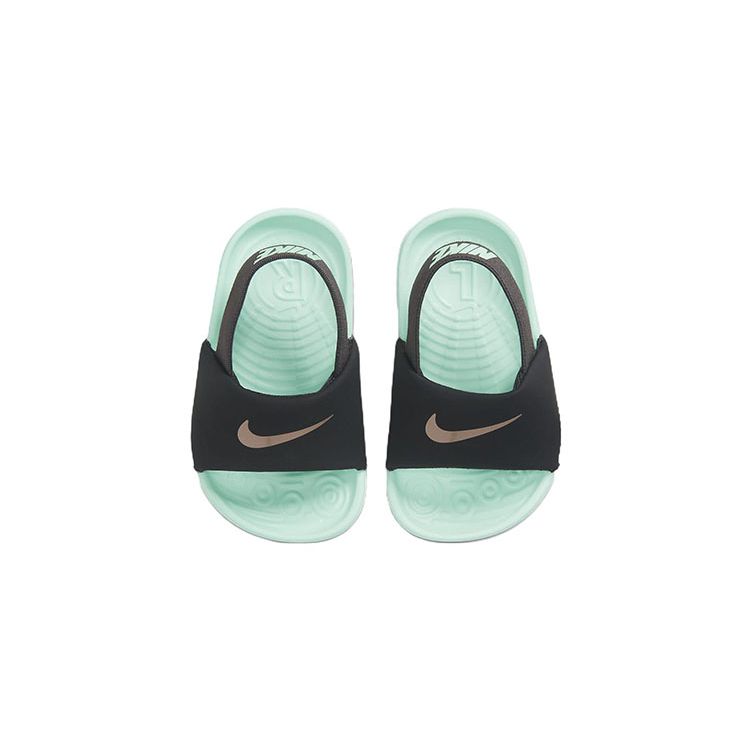 Nike Kawa Slide TD Off Noir Mint Baby Sneakers Black Metallic-Red-Bronze BV1094-010