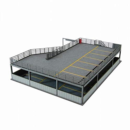 Sankei 1/150 Ностальгическая серия диорам Парковка А Бумажная модель