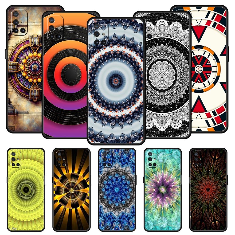 Phone Case For Oneplus 13R 13 12 10T 11 R10 Nord N100 N200 N10 9 9R CE 2 3 Z Pro Lite Soft TPU Cover Retro Circular Totem Design