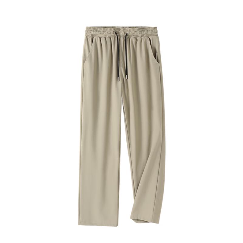 Baleno Men's Ice Silk Quick-Dry Straight-Leg Casual Pants