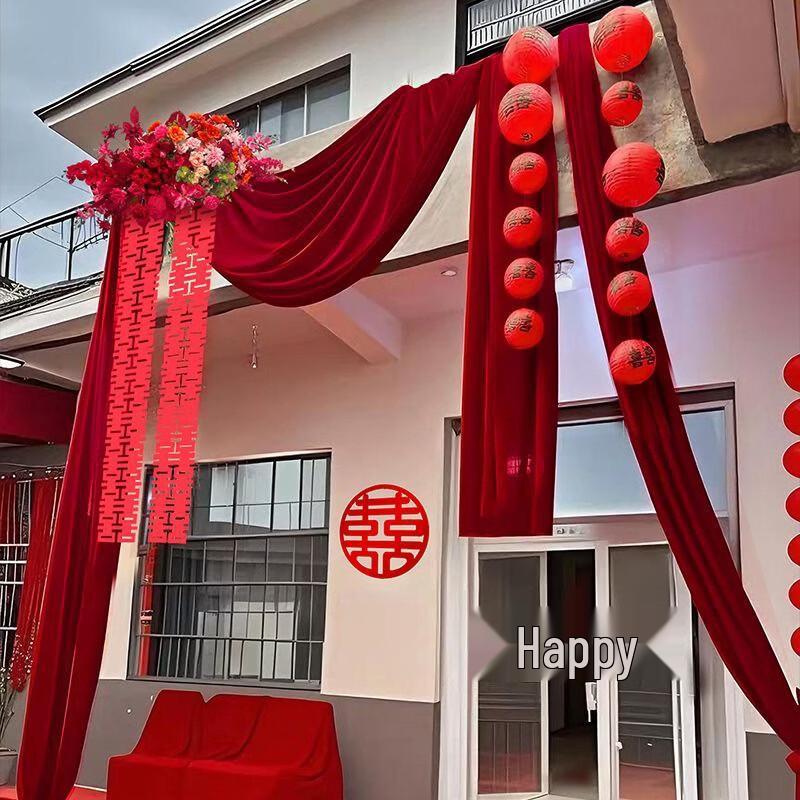 Wedding Balcony & Courtyard Drapery