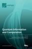 Книга Quantum Information and Computation