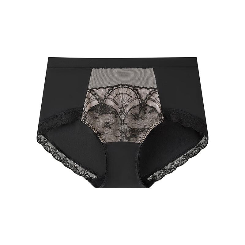 Manifen Women's Sexy Lace Mid-Low Waist Briefs