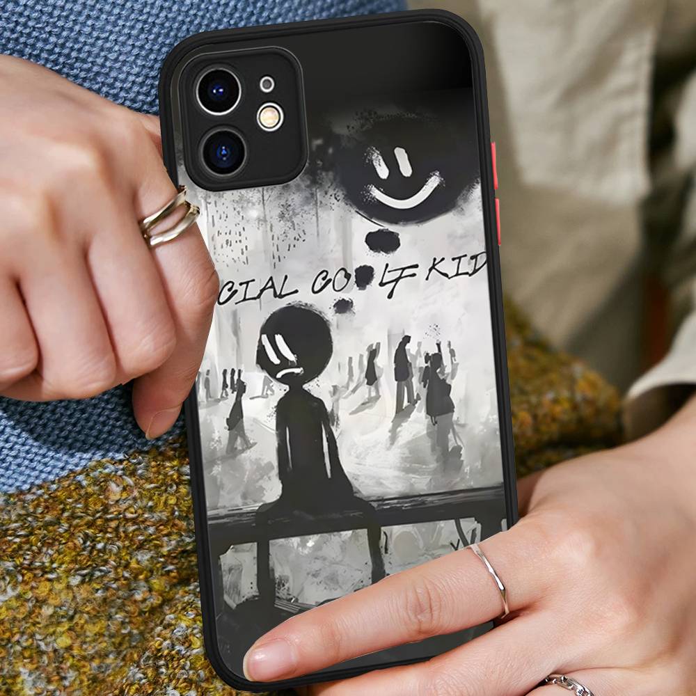 Classic Singer B-Beny J-Jr For IPhone 16 15 14 Plus 13 12 11 Pro Max X XS MAX Translucent Matte Shockproof Cover