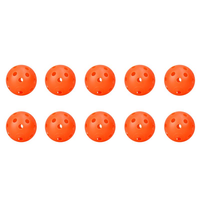 10 шт. мячей для гольфа для тренировок по гольфу в помещении и на открытом воздухе Whiffle Airflow