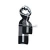 Men's Classic Winter Scarf Cashmere Feel Winter Scarves Long Formal Soft Scarf for Men Casual Scarves Luxuriously Plaid Scarf
